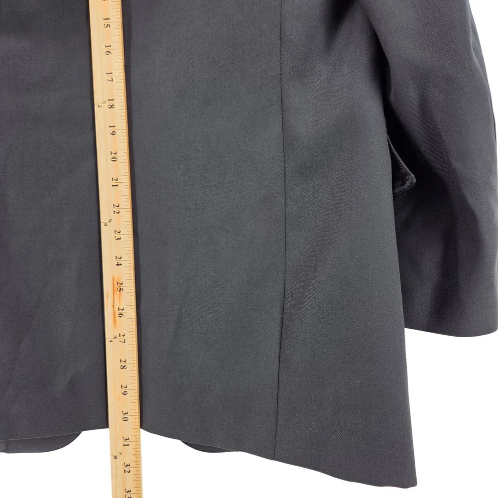 CANALI Men's Charcoal Grey Wool Suit Jacket Blazer Sport Coat Made in Italy‎ 46R